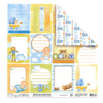 Бумага двусторонняя для скрапбукинга