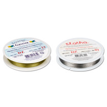 " Zlatka" / " Gamma" Проволока для бисера ( ланка) DZ d 0. 3 мм 100 м №02 рыжий