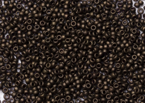 Бисер Япония MIYUKI Seed Beads 15/0 5г 2004 тёмно-оливковый матовый металлизированный