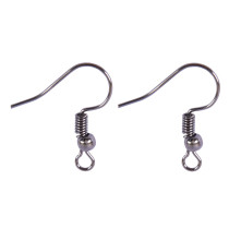 " Zlatka" Швензы для бисера DC- 070/ 10 18 мм 10 шт №03 под черный никель