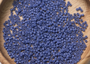 Бисер Япония круглый 11/0 10г 2606F светло-синий, матовый полуглазурь