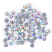 Страз клеевой " Zlatka" ZRTG- 1272 SS12 AB- Crystal 3. 2 мм стекло 72 шт в пакете с картонным еврослотом №02 перламутровый ( AB- crystal) 